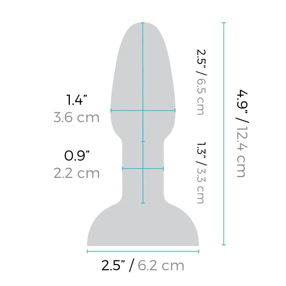 B-Vibe Rimming Plug Petite Fuchsia Vibrating Anal Plug Butt USB Sex Toy