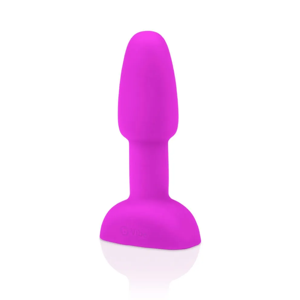 B-Vibe Rimming Plug Petite Fuchsia Vibrating Anal Plug Butt USB Sex Toy