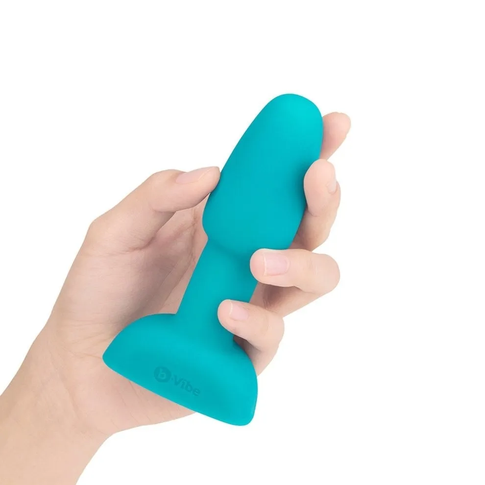 B-Vibe Rimming Plug Petite Teal Vibrating Anal Plug Butt USB Sex Toy
