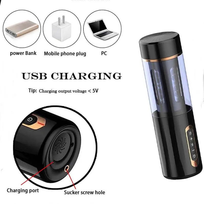 Bluetooth Sex Toy Thrusting Auto Blow New Masturbator