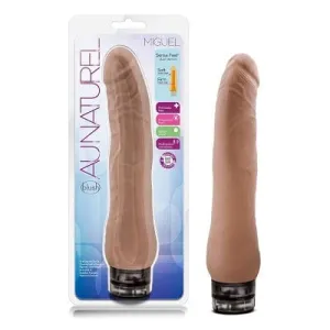 Blush Au Naturel Miguel 10 Vibrating Dildo Latin