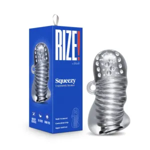 Blush Rize Squeezy Ergonomic Stroker