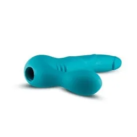 Blush Temptasia Teal Luna Strapless Silicone Dildo