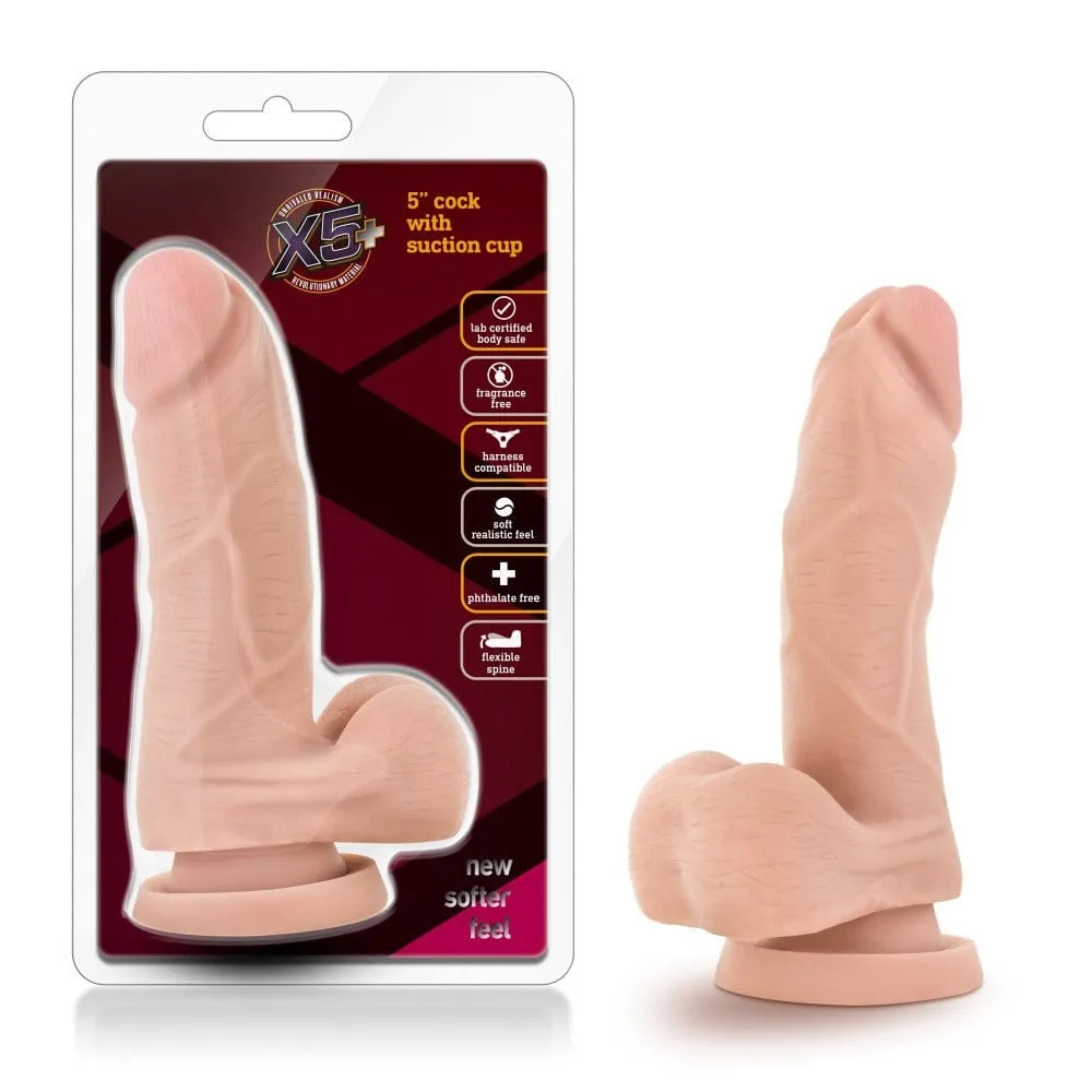 Blush X5 5 Cock with Suction Cup