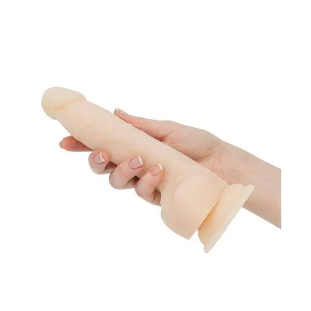 BMS - Naked Addiction Rotating and Vibrating Dong 8 (Beige)