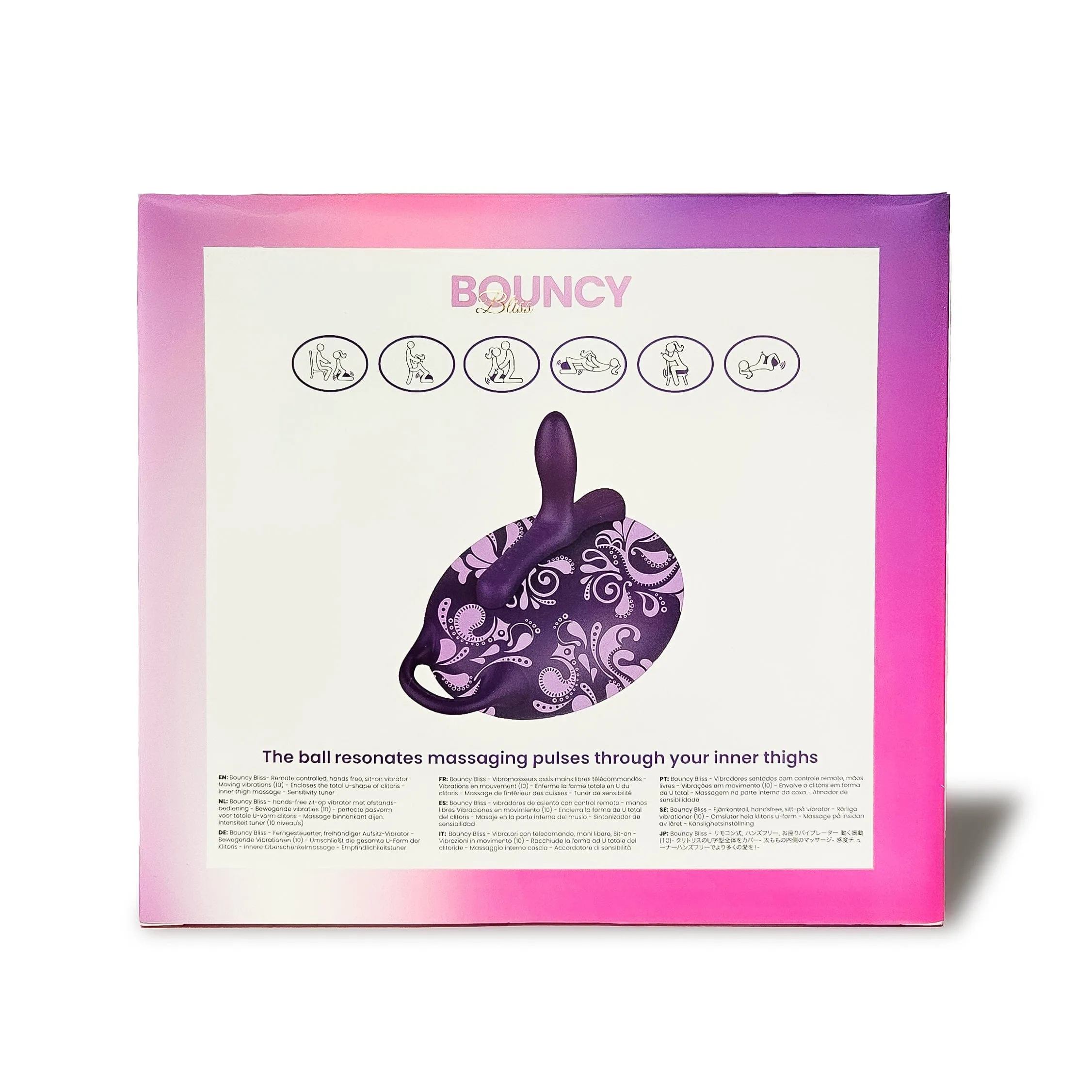 Bouncy Bliss Classic Sit-On Vibrator