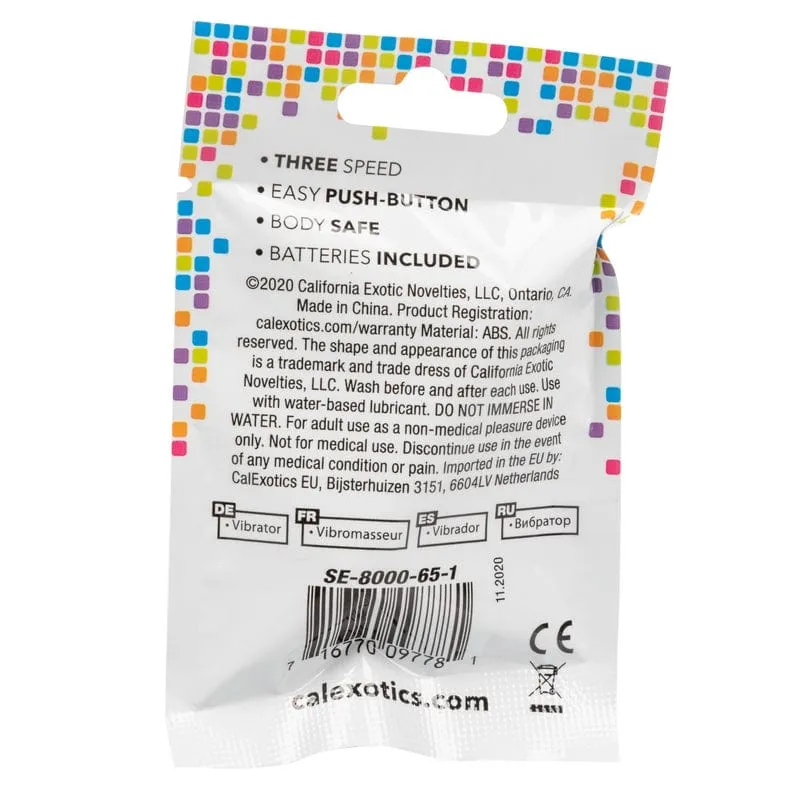 Calexotics Bullet Vibrator Foil Pack Blue