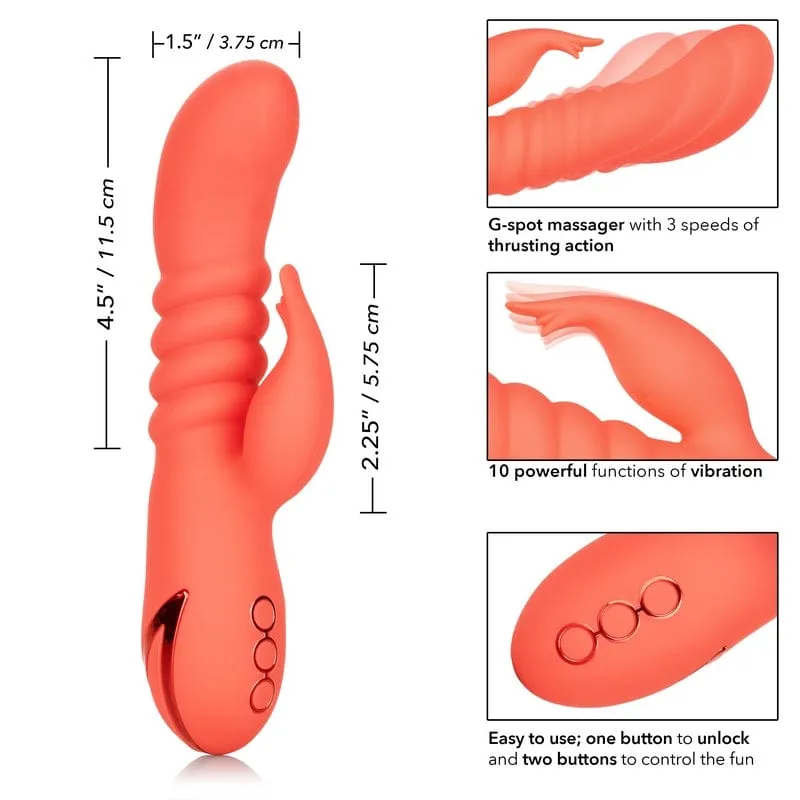 Calexotics California Dreaming Orange County Cutie Thrusting Vibrator