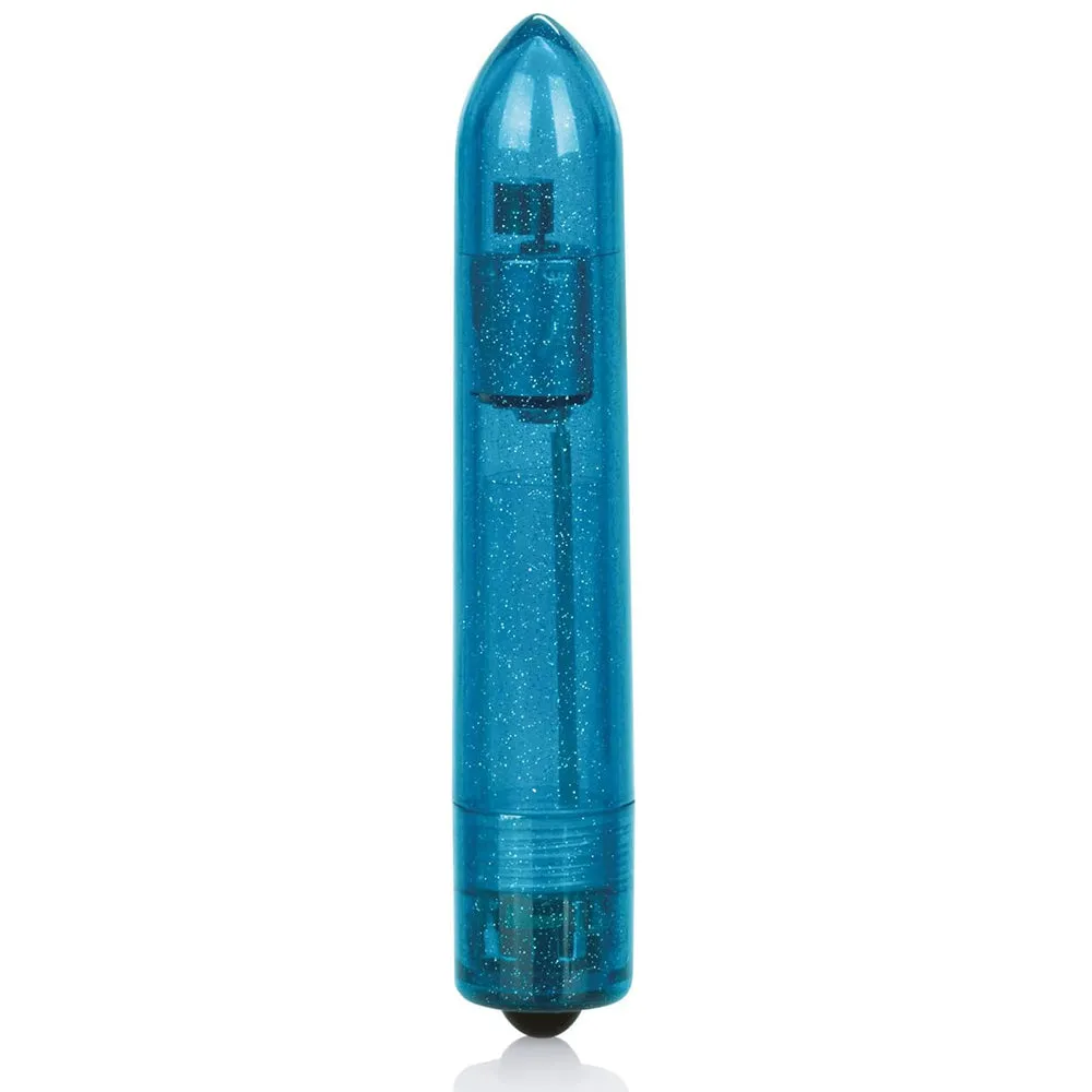 Calexotics Shane's World Sparkle Bullet 4 Blue Vibrator