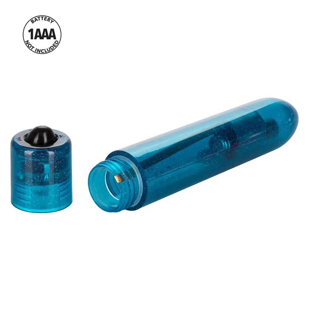 Calexotics Shane's World Sparkle Bullet 4 Blue Vibrator