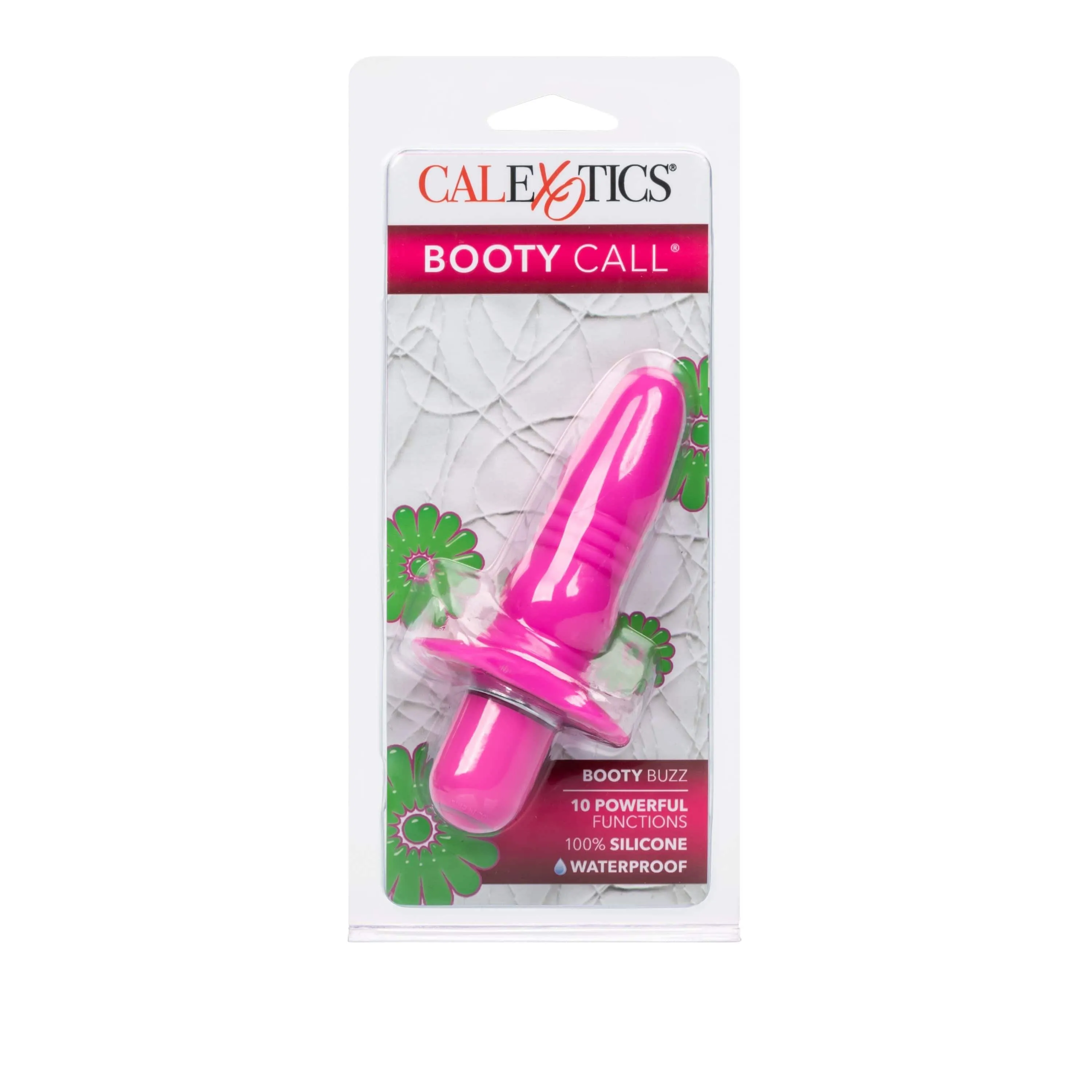 California Exotics - Booty Call Booty Buzz Vibrating Anal Plug (Pink)