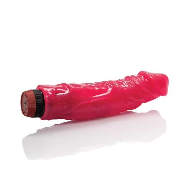 California Exotics - Hot Pinks Devil Dick Vibrating Dildo 6.5 (Pink)