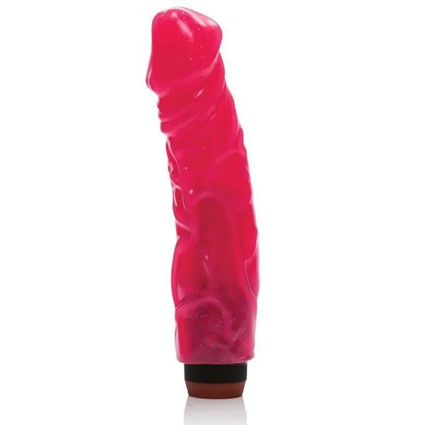 California Exotics - Hot Pinks Devil Dick Vibrating Dildo 6.5 (Pink)