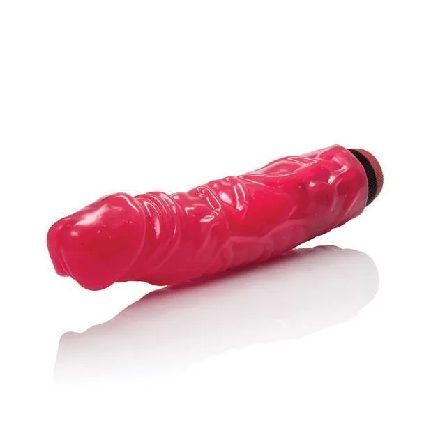 California Exotics - Hot Pinks Devil Dick Vibrating Dildo 6.5 (Pink)