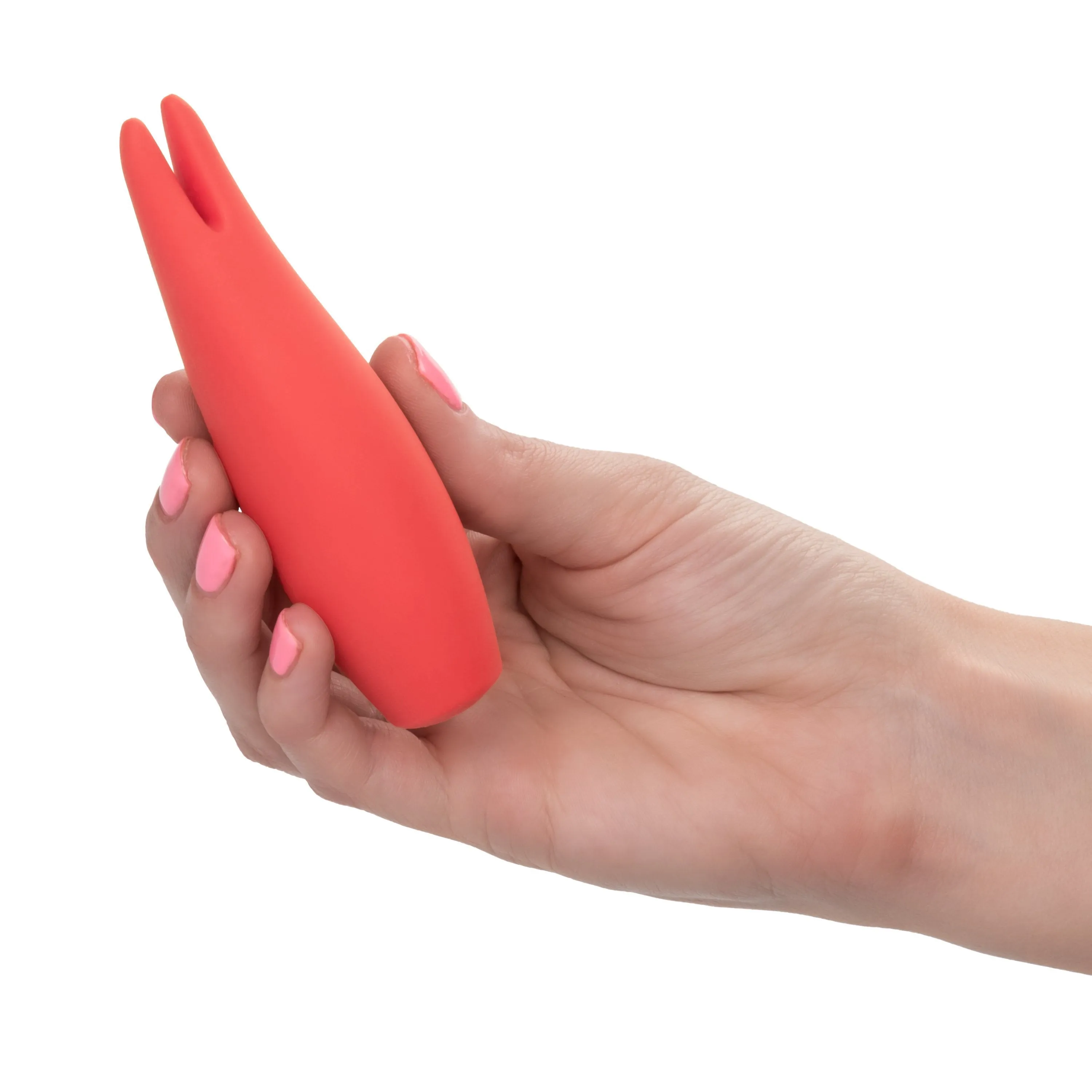 California Exotics - Red Hot Flare Rechargeable Clit Massager (Red)