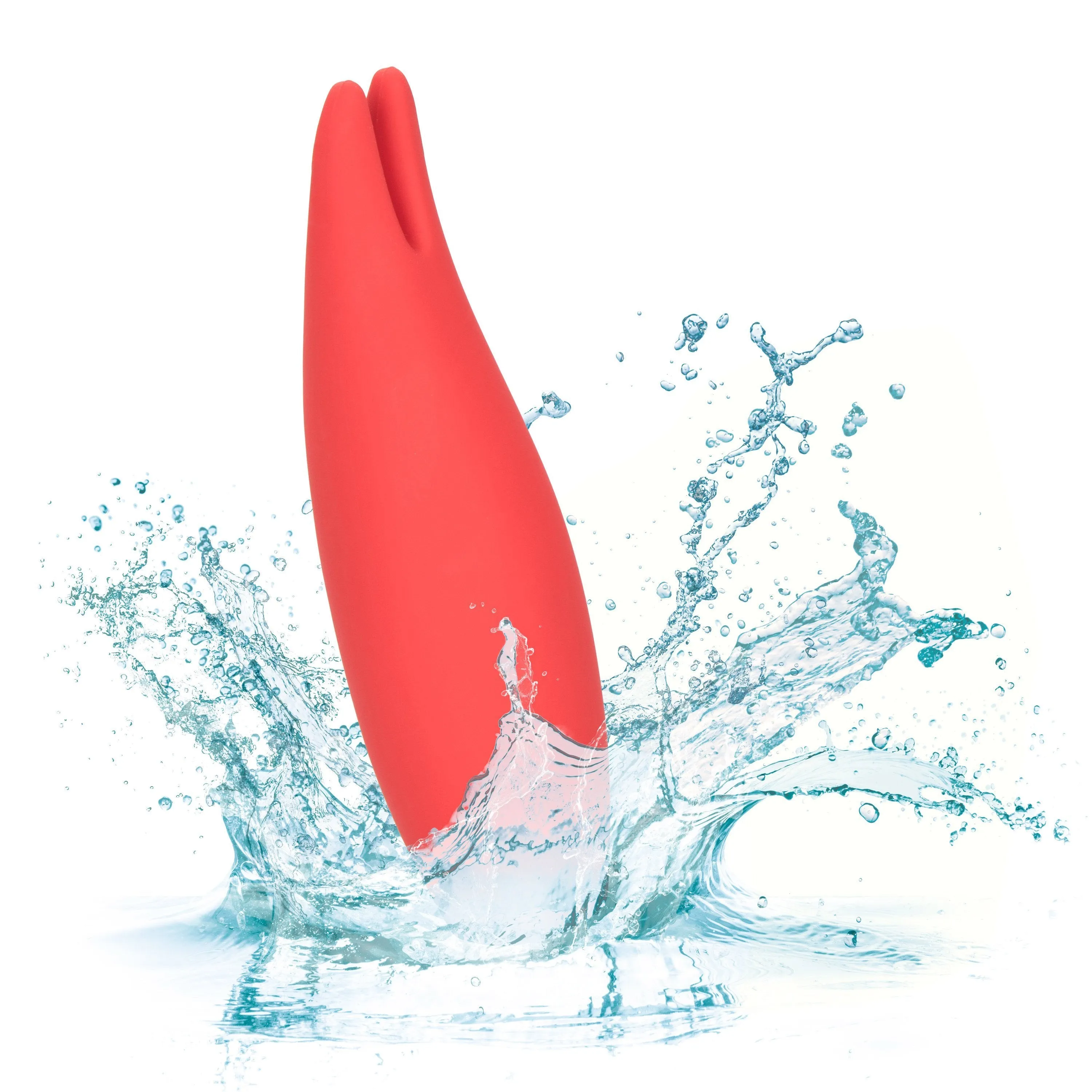 California Exotics - Red Hot Flare Rechargeable Clit Massager (Red)