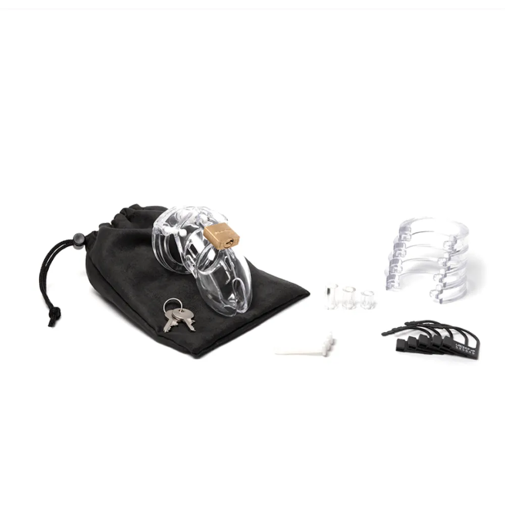 CB-X CB-6000S Cock Cage Kit Clear