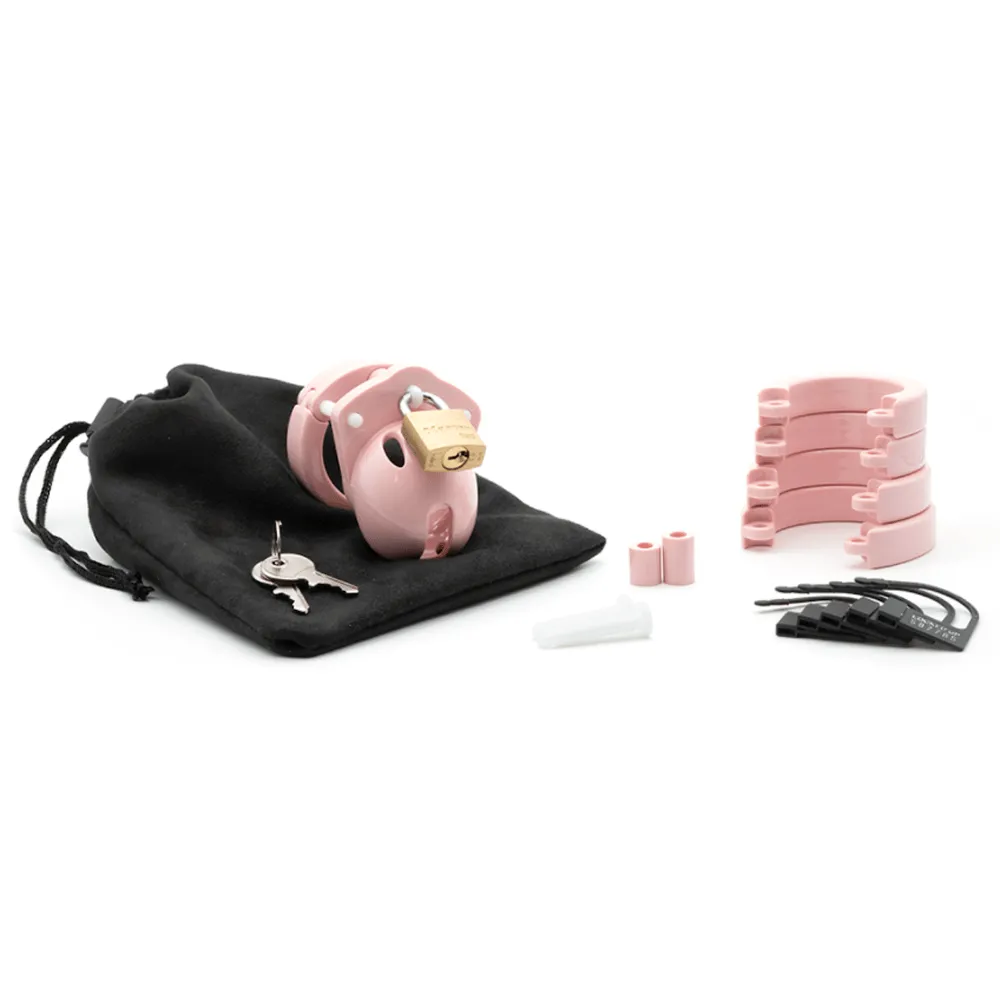 CB-X Mini-Me Cock Cage Kit Pink