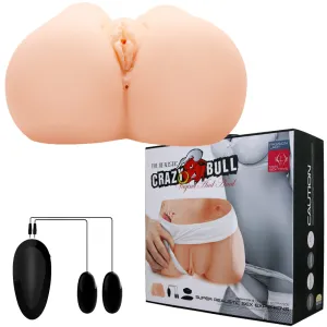 Crazy Bull Missionary Vibrating Vagina Anal Male Masturbator Stroker