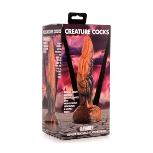 Creature Cocks Ravager Rippled Tentacle Silicone Dildo