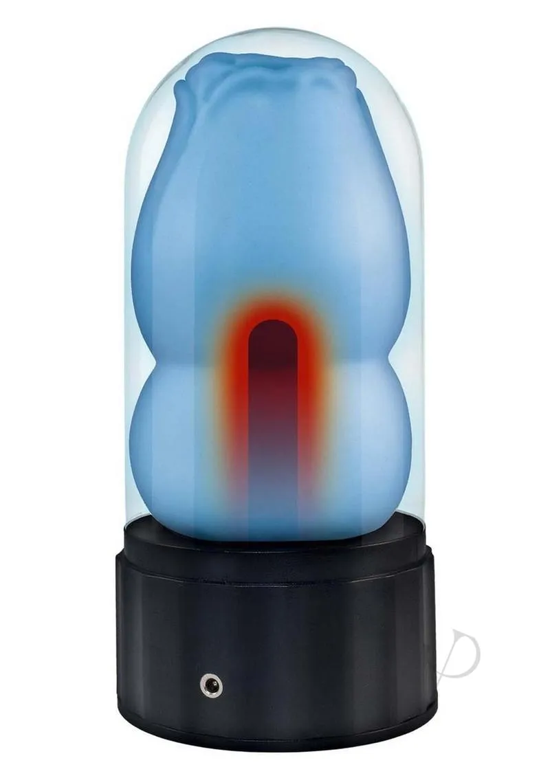Delite Heated Rose Masturbator Blue