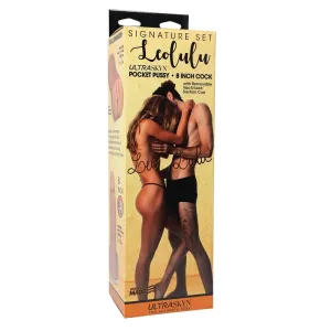 Doc Johnson Leolulu Pocket Pussy & Lulu 8″ Cock