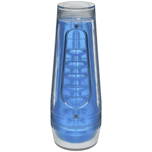 Doc Johnson Main Squeeze Optix Crystal Blue
