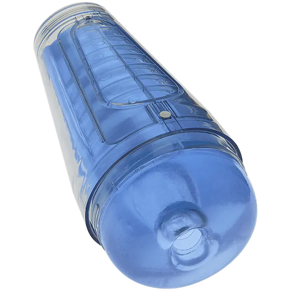 Doc Johnson Main Squeeze Optix Crystal Blue