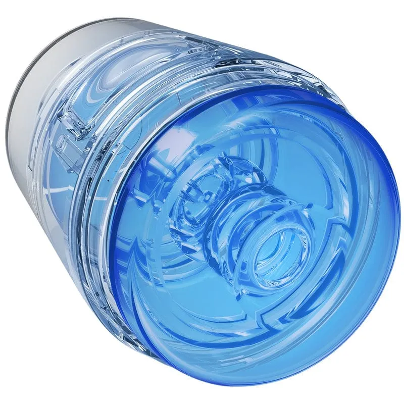 Doc Johnson Main Squeeze Pop-Off Optix Crystal Blue