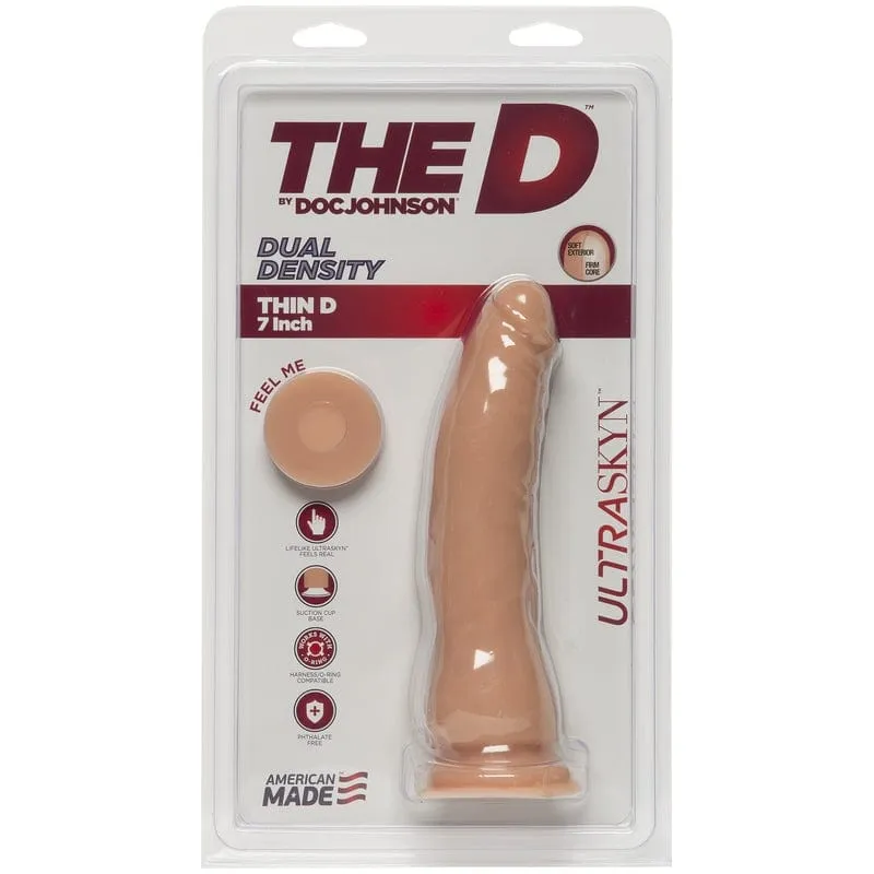 Doc Johnson The D Thin D UltraSkyn 7 Vanilla