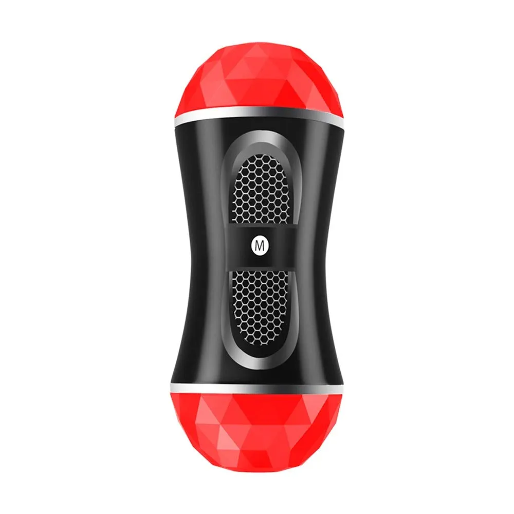 Double Sided Pocket Pussy Vagina And Mouth Glans Trainer