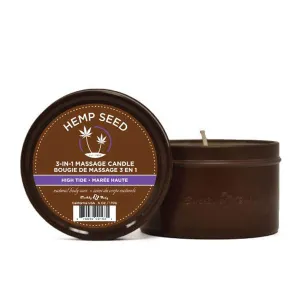 EARTHLY BODY Hemp Seed 3-In-1 Massage Candle High Tide