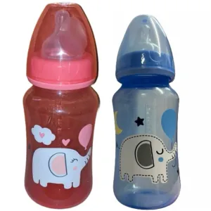 Elephant Wide-Neck Bottle 11oz