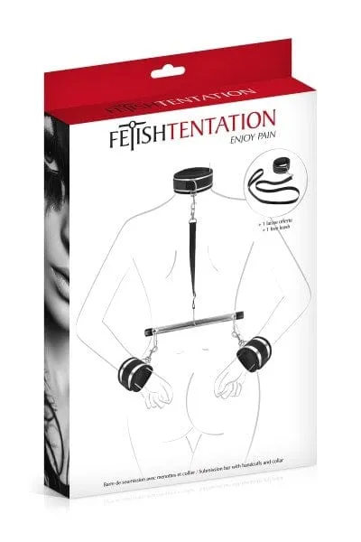 Fetish Tentation Handcuff and Submissive Collar