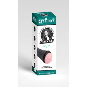 Get Lucky Quickies Swallow It Male Masturbator