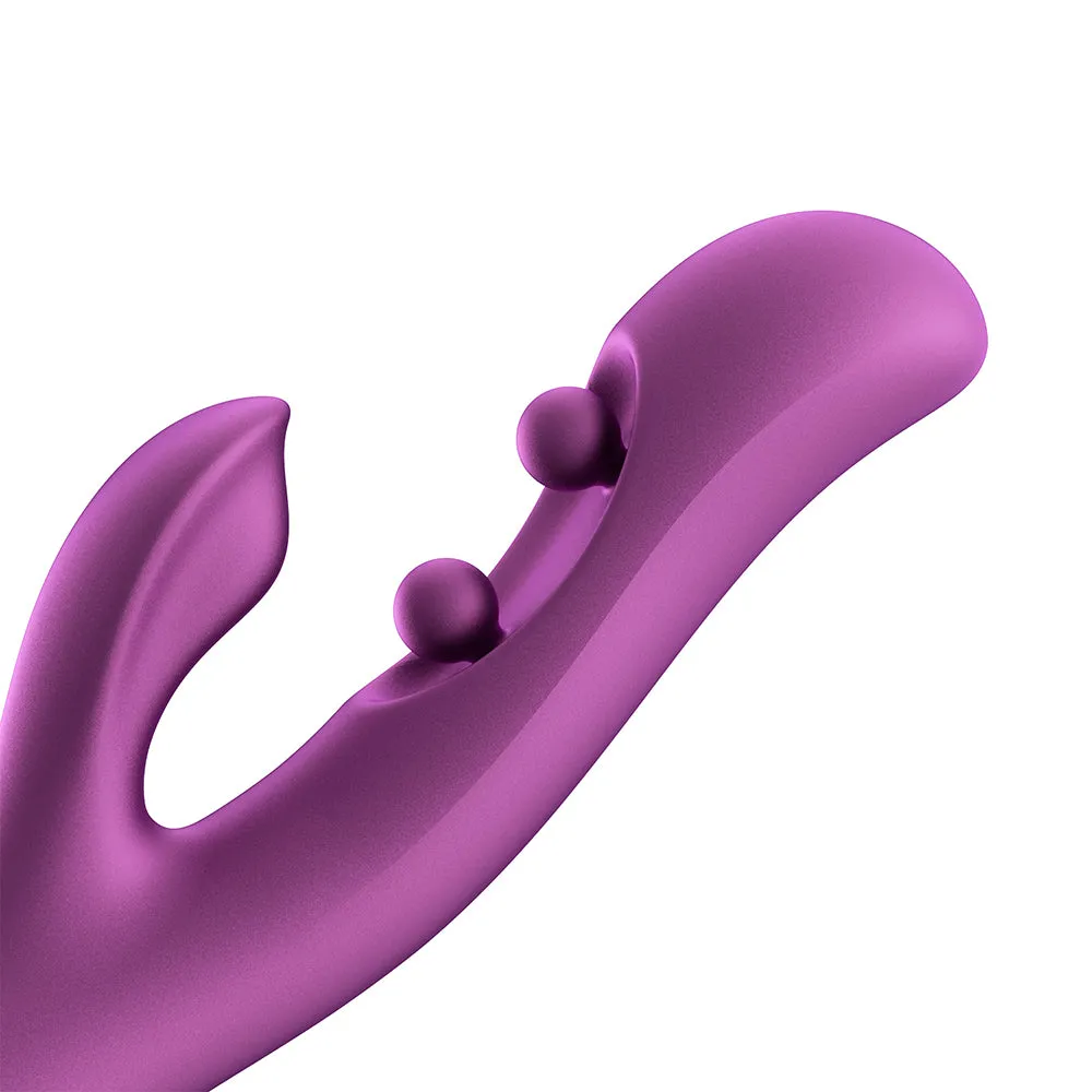 Honey Play Box Gem Pressure Sensing App-Controlled Twin Balls Rabbit Purple