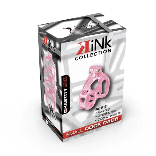 Kink Locking Cock Chastity Cage Small by Kink Collection