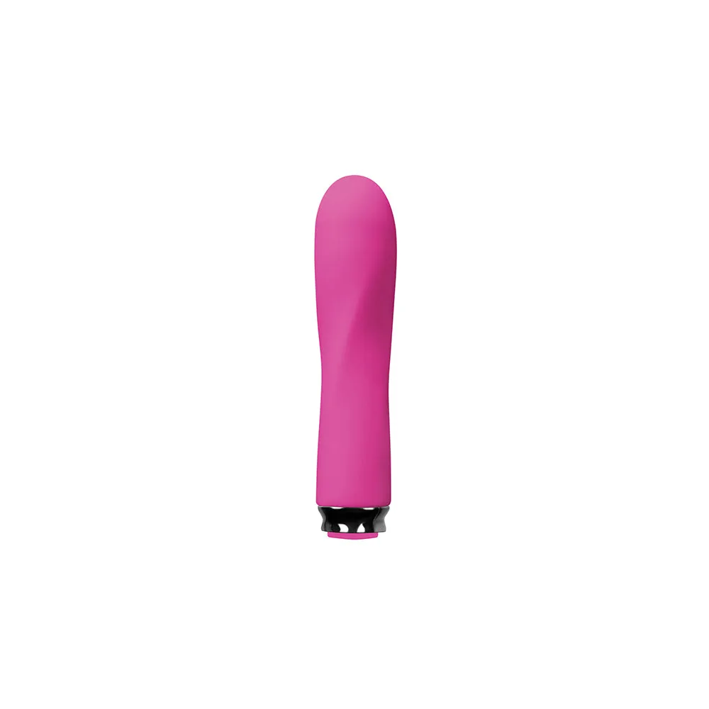 Luxe Compact Rechargeable Vibe Scarlet Pink