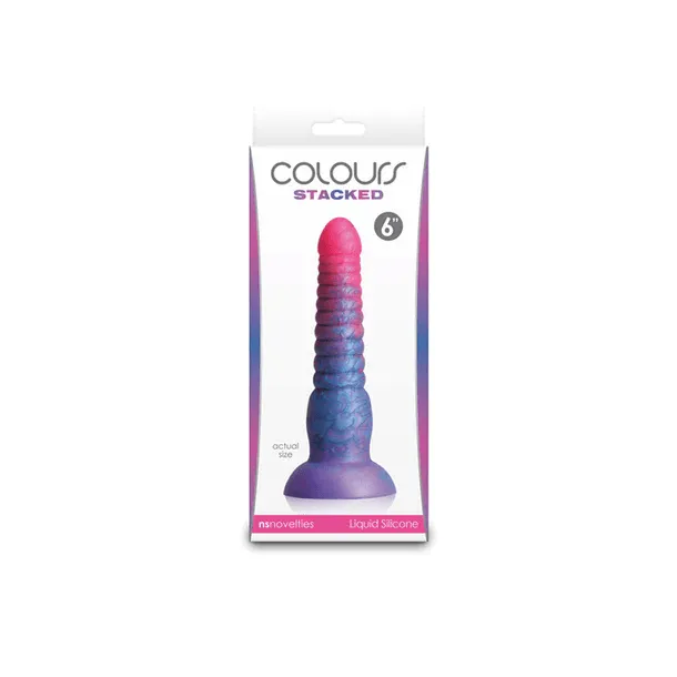 NS Novelties Colours Stacked 6 Dildo