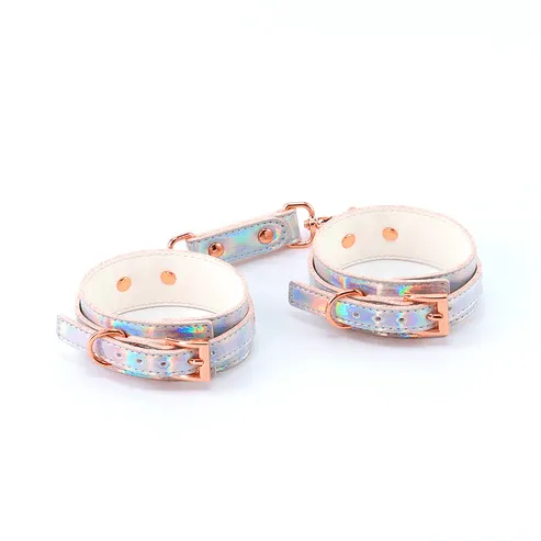 NS Novelties Cosmo Bondage Rainbow Wrist Cuffs