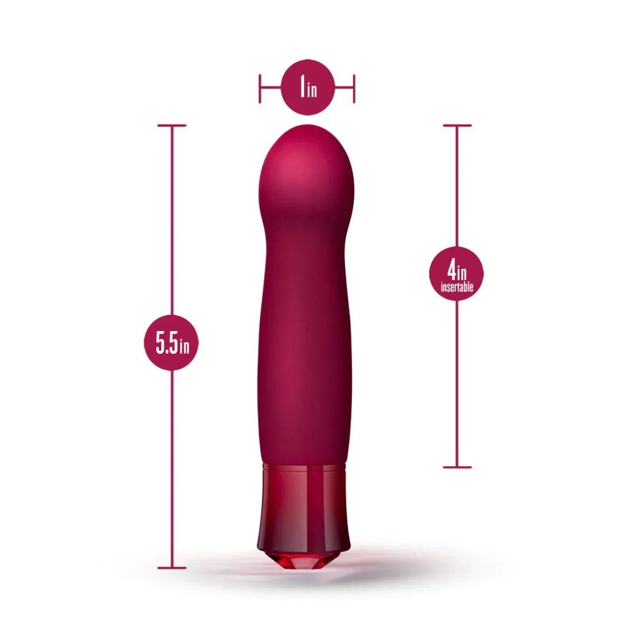 Oh My Gem Vibrator Classy by Blush Novelties