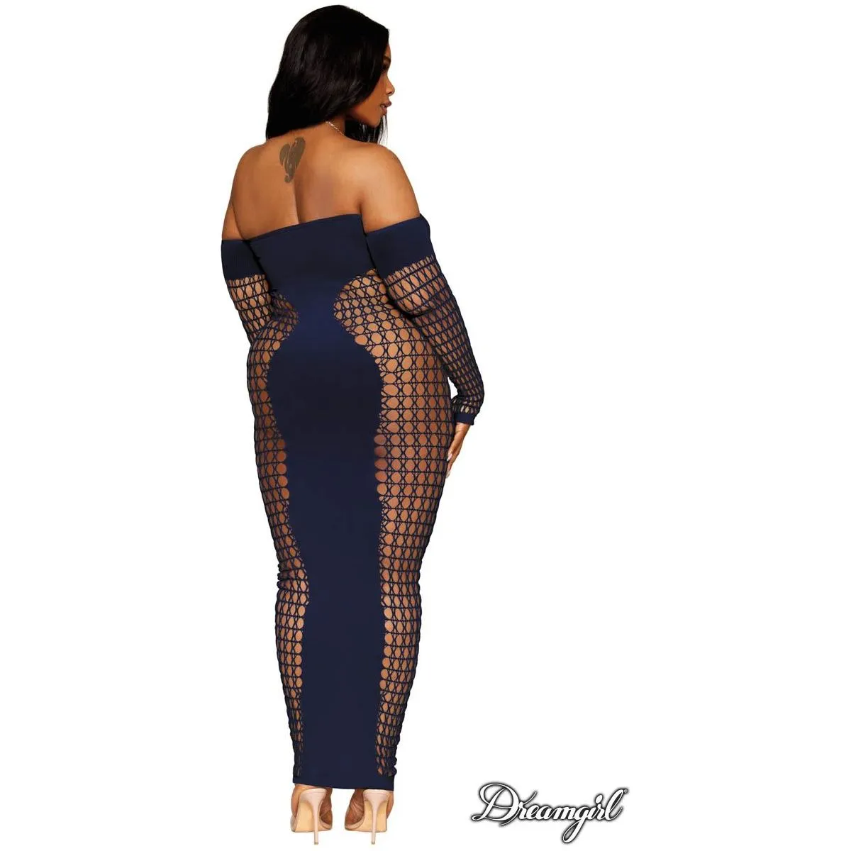 Opaque Chain Gown by Dreamgirl
