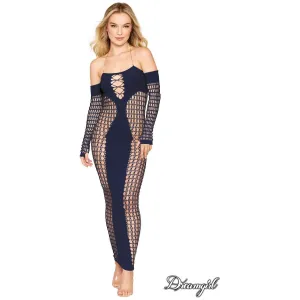 Opaque Chain Gown by Dreamgirl