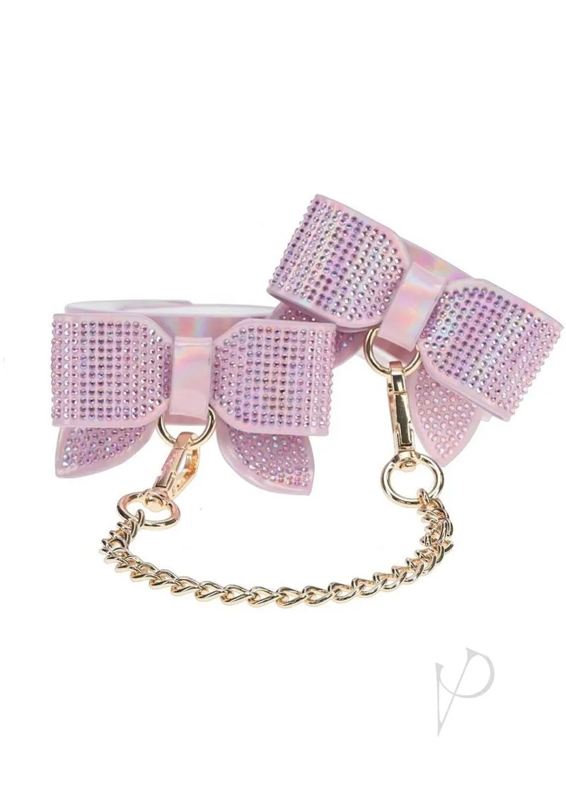 Ouch Paris Coll Leg Cuffs Pnk