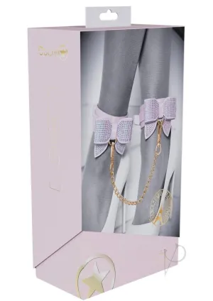 Ouch Paris Coll Leg Cuffs Pnk