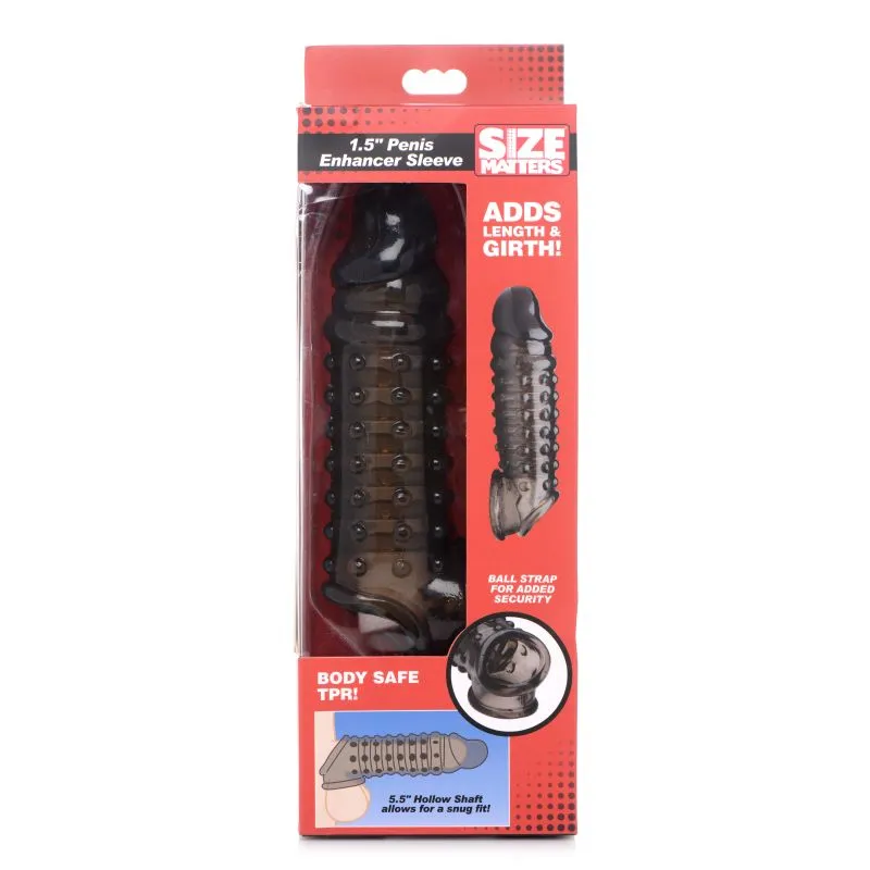 Penis Enhancer Sleeve 1.5 - Smoke