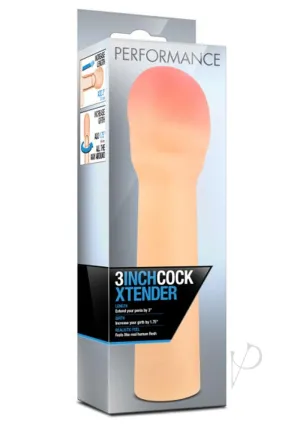 Performance 3 Inch Cock Xtender Beige