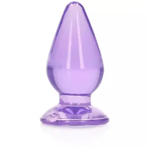 Realrock Crystal Clear Anal Plug 4.5 by Shots