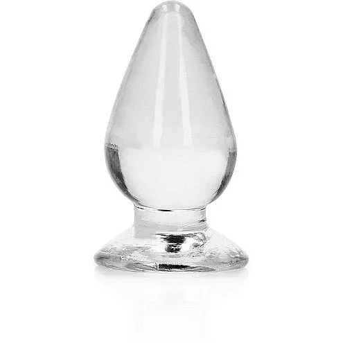 Realrock Crystal Clear Anal Plug 4.5 by Shots