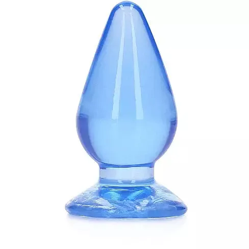 Realrock Crystal Clear Anal Plug 4.5 by Shots